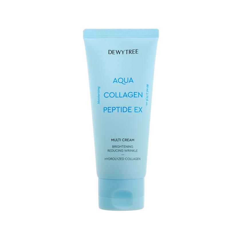 Мульти-крем для лица `DEWYTREE` AQUA 3 в 1 с коллагеном 80 мл