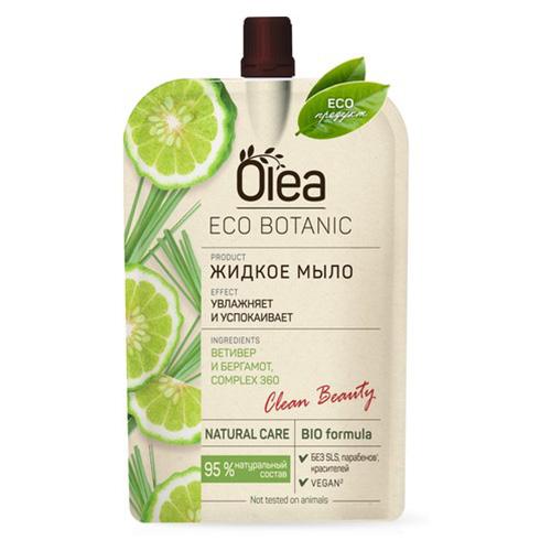 Мыло жидкое `OLEA` ECO BOTANIC Ветивер и бергамот (дой-пак) 450 мл