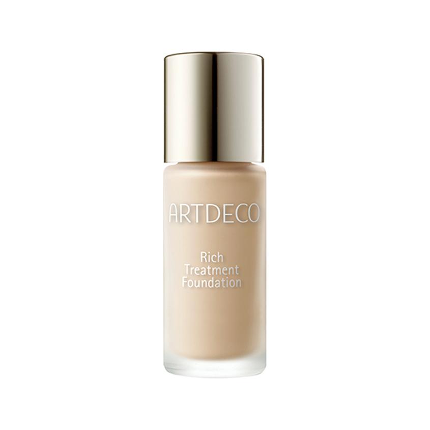 Основа тональная для лица `ARTDECO` RICH TREATMENT FOUNDATION светоотражающая тон 10