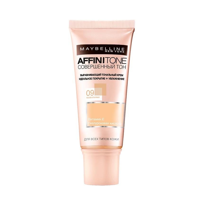 Крем тональный для лица `MAYBELLINE` AFFINITONE тон 09 (розово-опаловый)