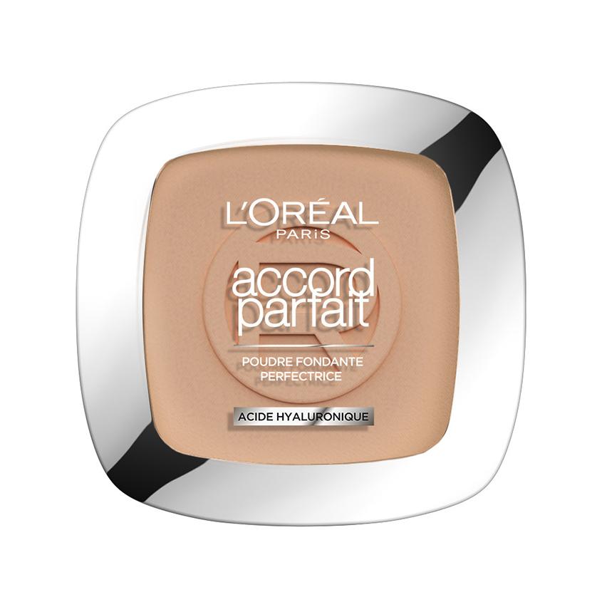 LOREAL | Пудра компактная для лица `LOREAL` ALLIANCE PERFECT Совершенное слияние тон R3 (бежево-розовый)