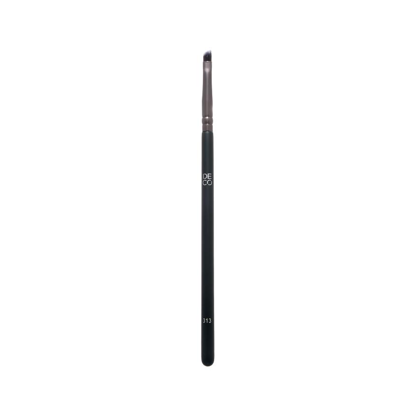 Кисть `DECO.` MAKE UP BRUSH EYES для подводки синтетическая скошенная №313