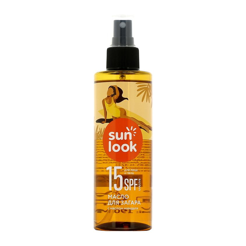 Масло для загара `SUN LOOK` SPF-15 190 мл