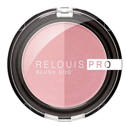 Румяна для лица `RELOUIS` `RELOUIS PRO` BLUSH DUO компактные тон 202