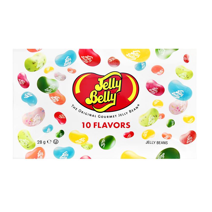 Драже `JELLY BELLY` фруктовое ассорти 10 вкусов 28 г