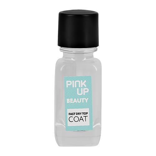 Экспресс-сушка для ногтей `PINK UP` `BEAUTY` Fast dry top coat 11 мл