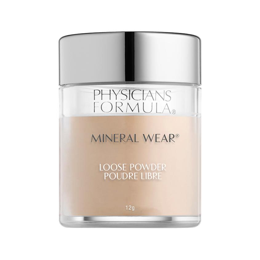 Пудра рассыпчатая для лица `PHYSICIANS FORMULA` MINERAL WEAR минеральная тон прозрачный