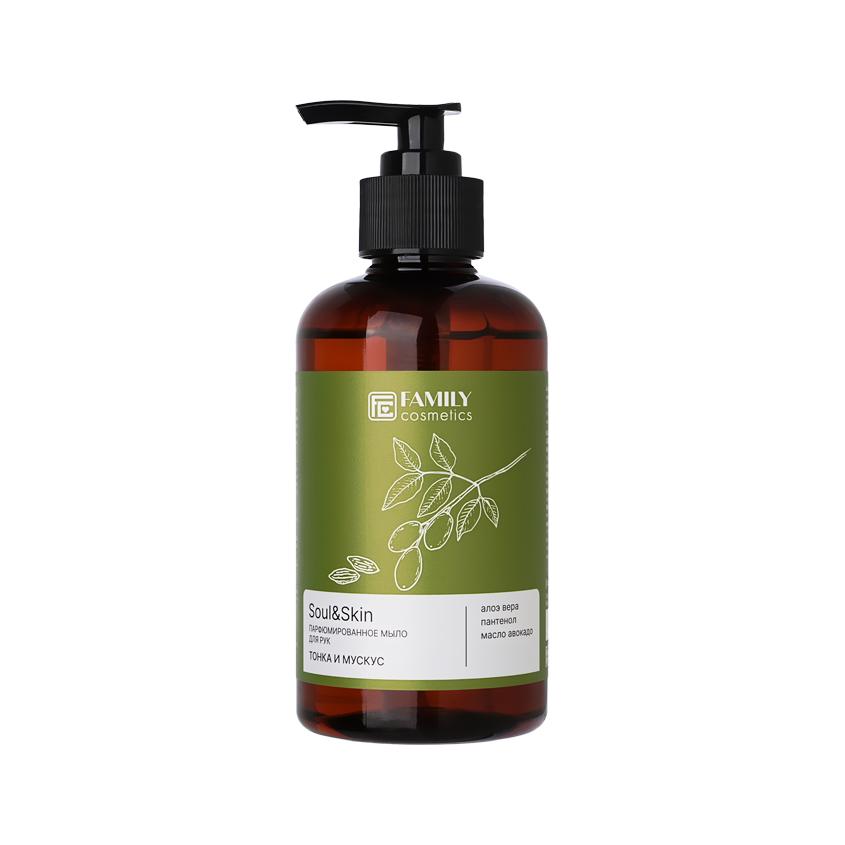 Жидкое мыло `FAMILY COSMETICS` SOUL&SKIN парфюмированное Тонка и мускус 285 мл