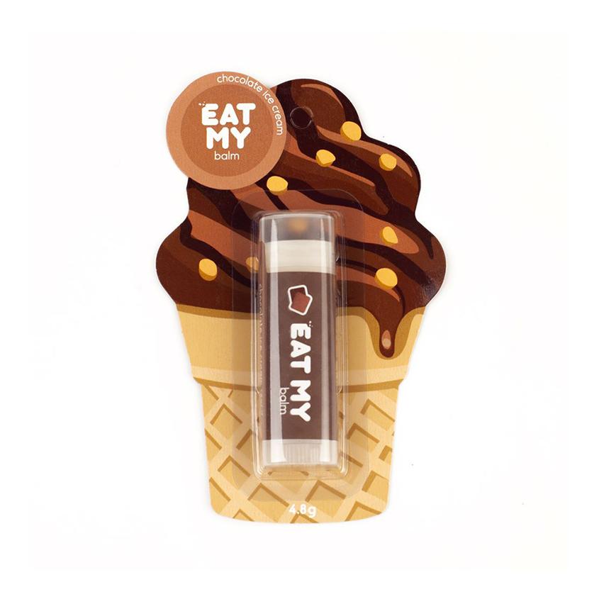 EAT MY | Бальзам для губ `EAT MY` Шоколадный пломбир 4,8 г