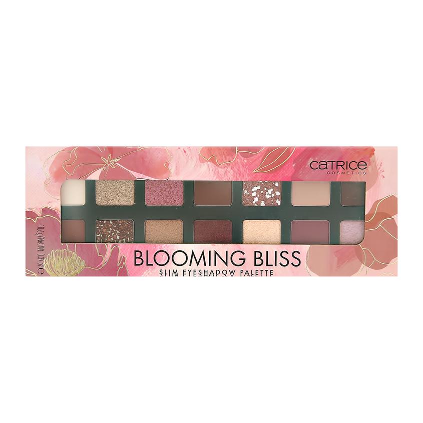 Палетка теней для век `CATRICE` BLOOMING BLISS Slim Eyeshadow Pallete тон 020 Colors of bloom