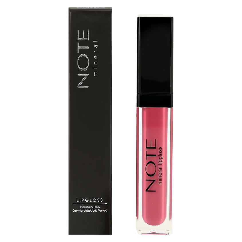 Блеск для губ `NOTE` MINERAL LIPGLOSS минеральный тон 04