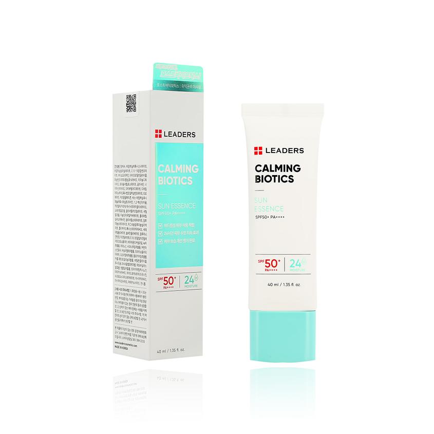 LEADERS | Эссенция для лица `LEADERS` CALMING BIOTICS увлажняющая SPF 50+ 40 мл