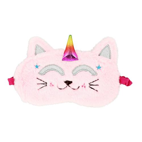 Маска для сна `MISS PINKY` мягкая (Котик розовый)