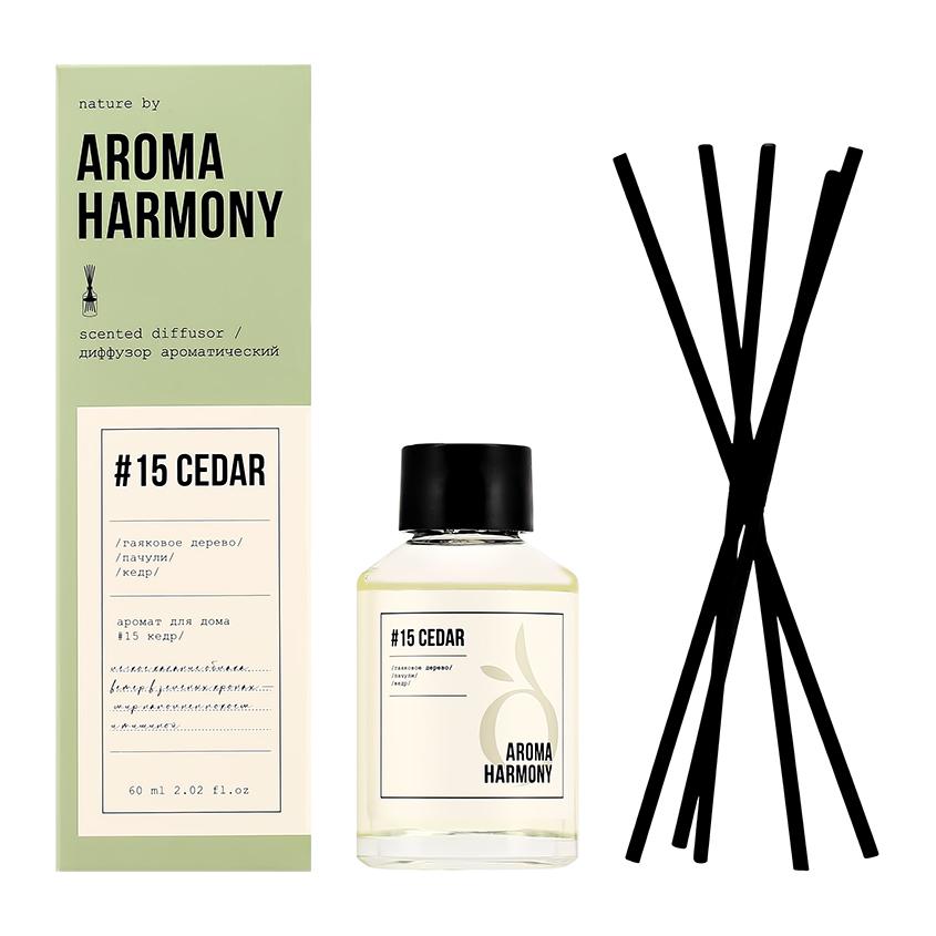 AROMA HARMONY | Интерьерные духи `AROMA HARMONY` #15 Cedar 60 мл