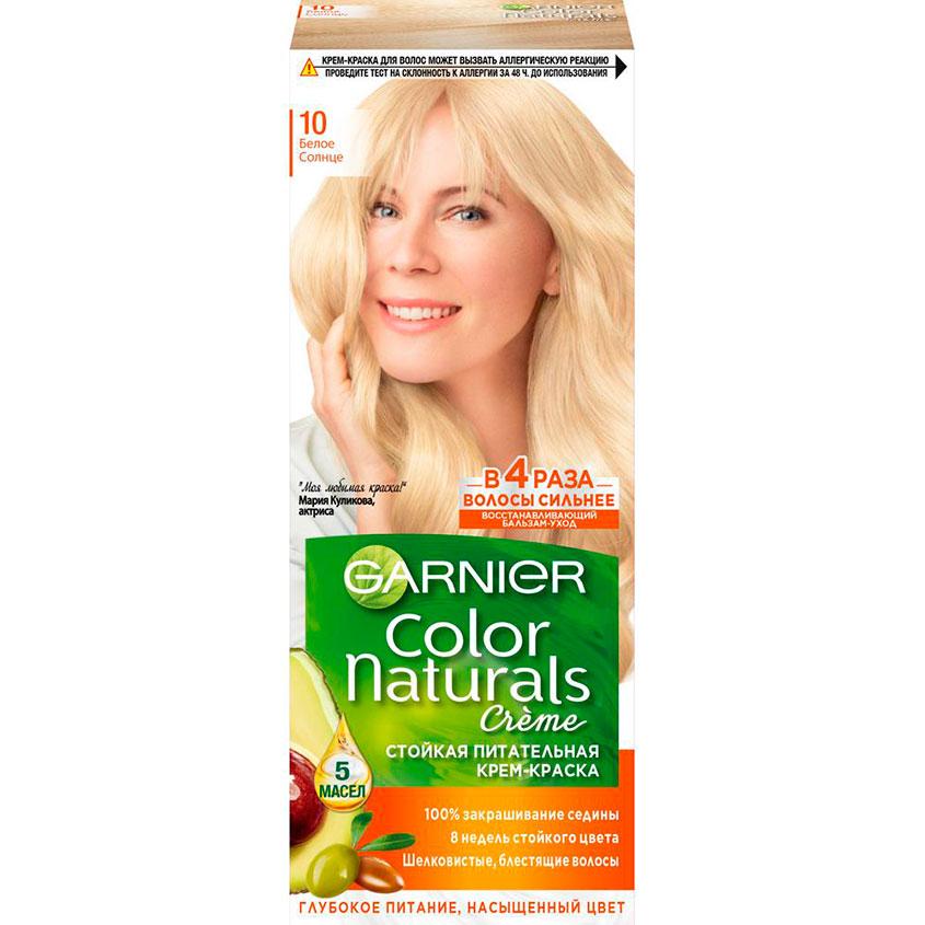 Краска для волос `GARNIER` `COLOR NATURALS` тон 10 (Белое солнце)