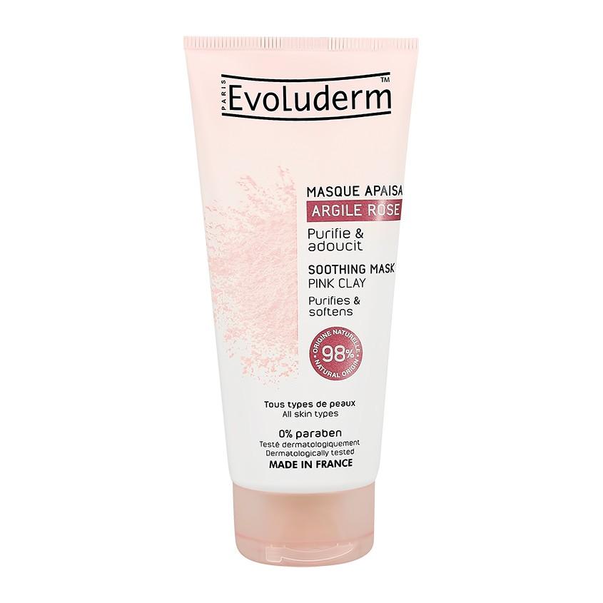 EVOLUDERM | Маска для лица `EVOLUDERM` с розовой глиной (успокаивающая) 100мл