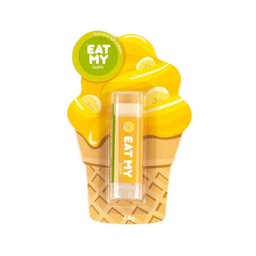 EAT MY | Бальзам для губ `EAT MY` Банановый пломбир 4,8 г