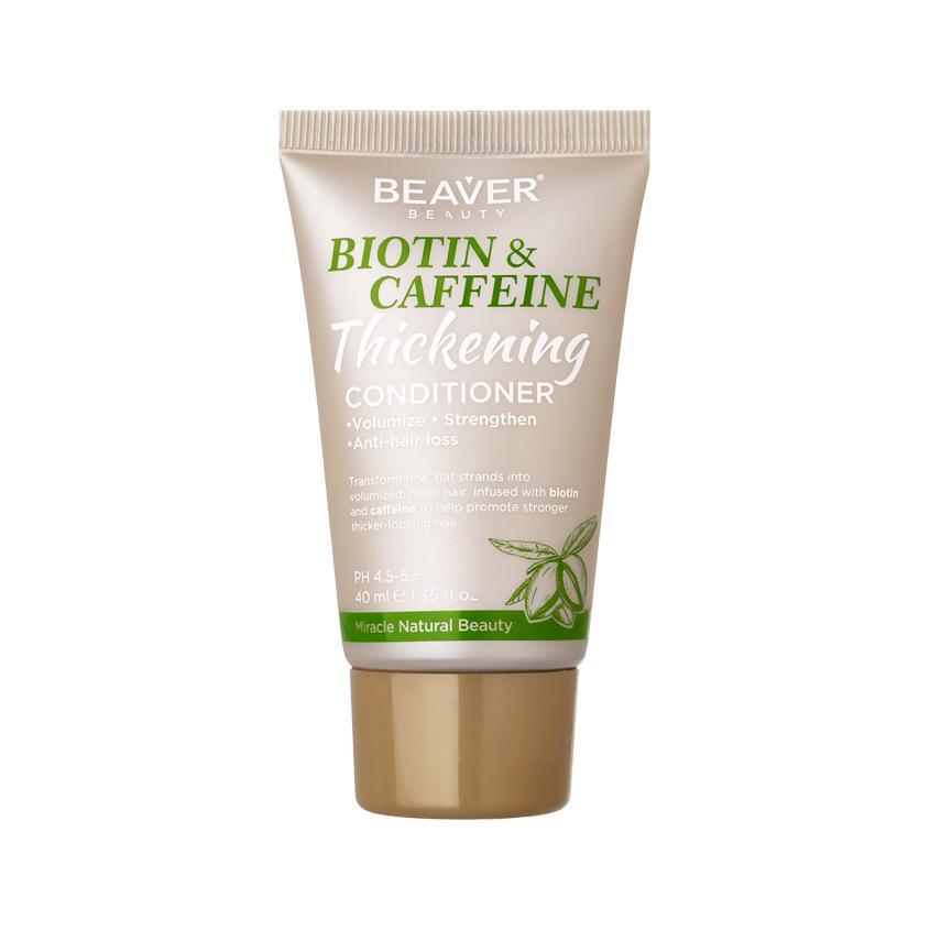 Кондиционер для волос `BEAVER` BIOTIN&CAFFEINE укрепляющий 40 мл
