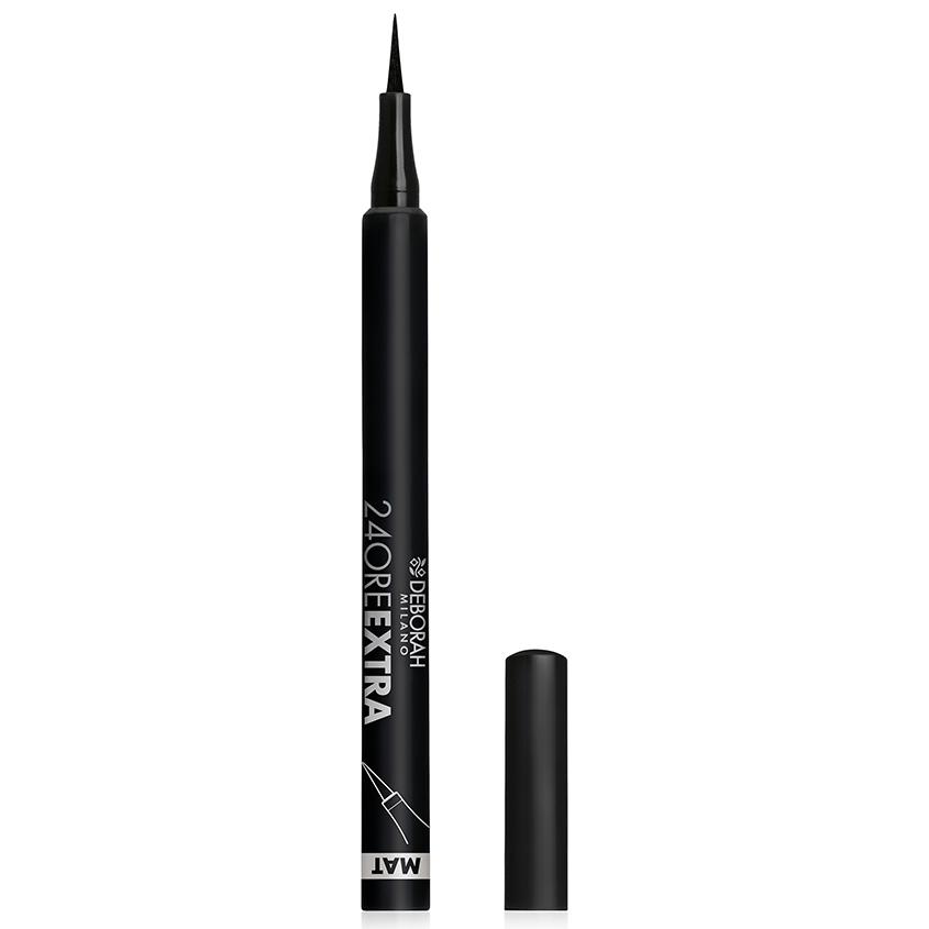 Подводка для глаз `DEBORAH` EYELINER PEN 24ORE EXTRA MAT матовая тон черный