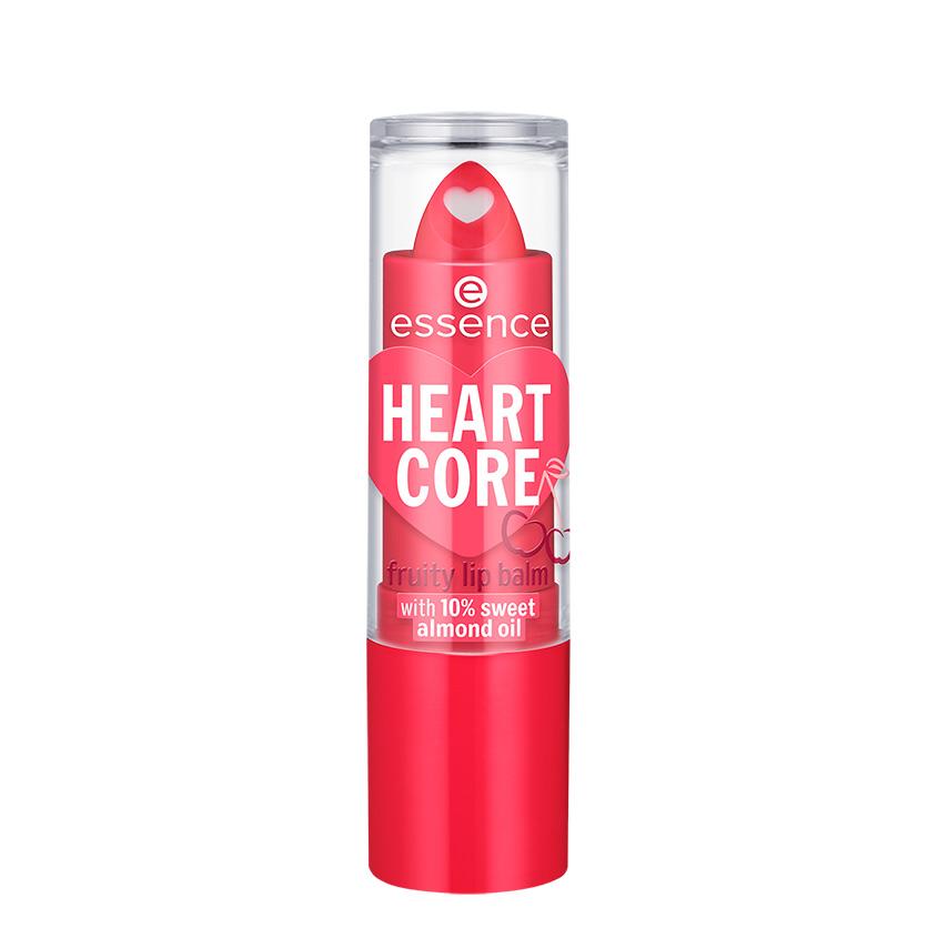 Бальзам для губ `ESSENCE` HEART CORE fruity 01