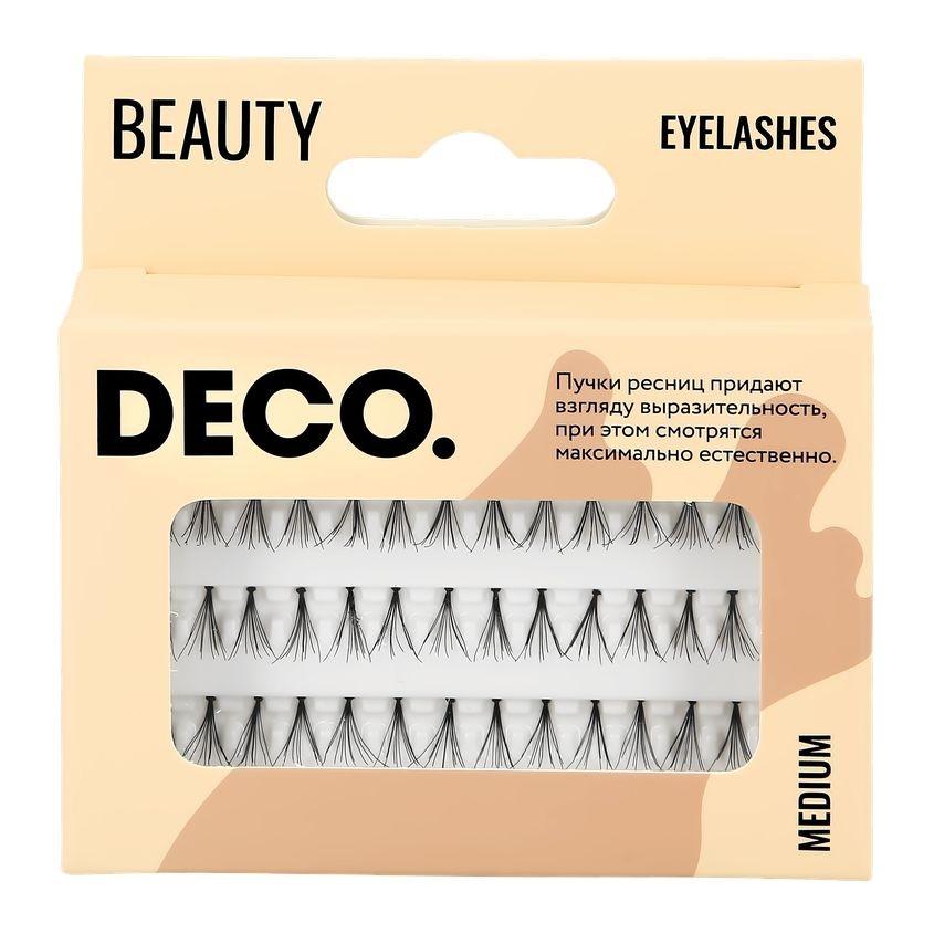 DECO. | Пучки ресниц `DECO.` средние черные