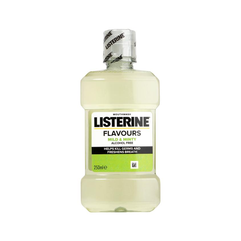 LISTERINE | Ополаскиватель для полости рта `LISTERINE` FLAVOURS Mild & Minty 250 мл