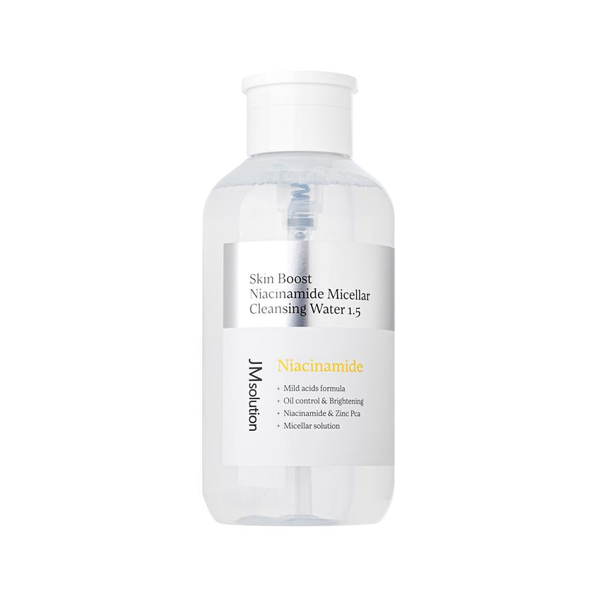 Мицеллярная вода `JMSOLUTION` SKIN BOOST NIACINAMIDE 15 с ниацинамидом 500 мл