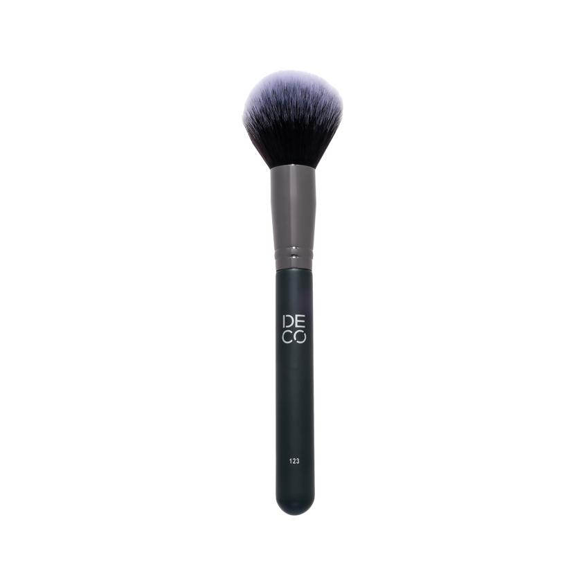 Кисть `DECO` MAKE UP BRUSH FACE для пудры синтетическая каплевидная №123