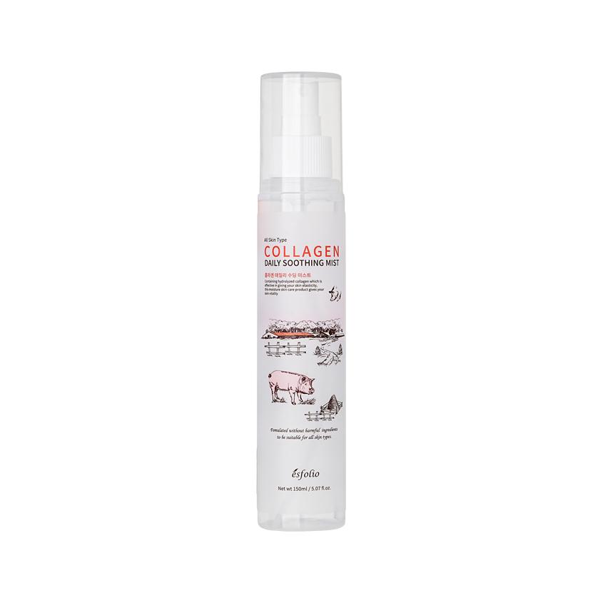 Мист для лица `ESFOLIO` COLLAGEN с коллагеном 150 мл
