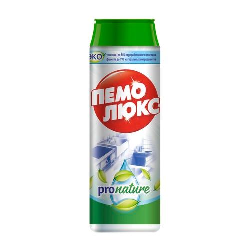 Порошок чистящий `ПЕМОЛЮКС` PRO NATURE 480 г