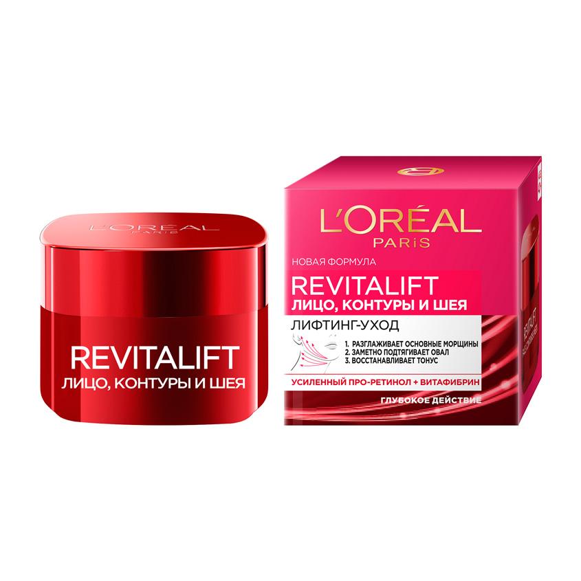 Крем для лица и шеи `LOREAL` `REVITALIFT` Лифтинг-уход 50 мл