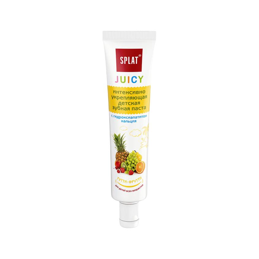 Паста зубная детская `SPLAT` JUICY Тутти фрутти (для всех возрастов) 35 мл