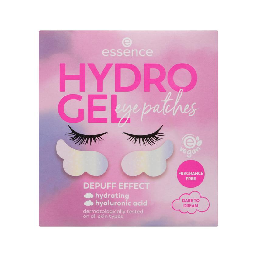 Патчи для глаз `ESSENCE` HYDRO GEL гидрогелевые тон 04 Dare to dream