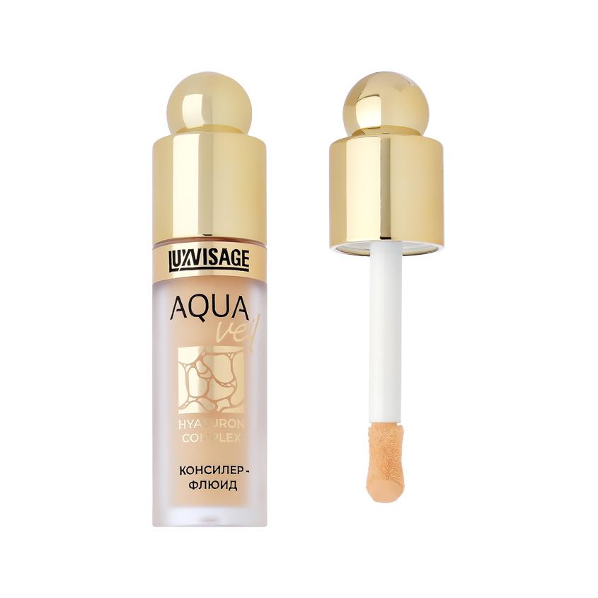 Консилер для лица `LUXVISAGE` AQUA VEIL HYALURON COMPLEX флюид тон 102 Light