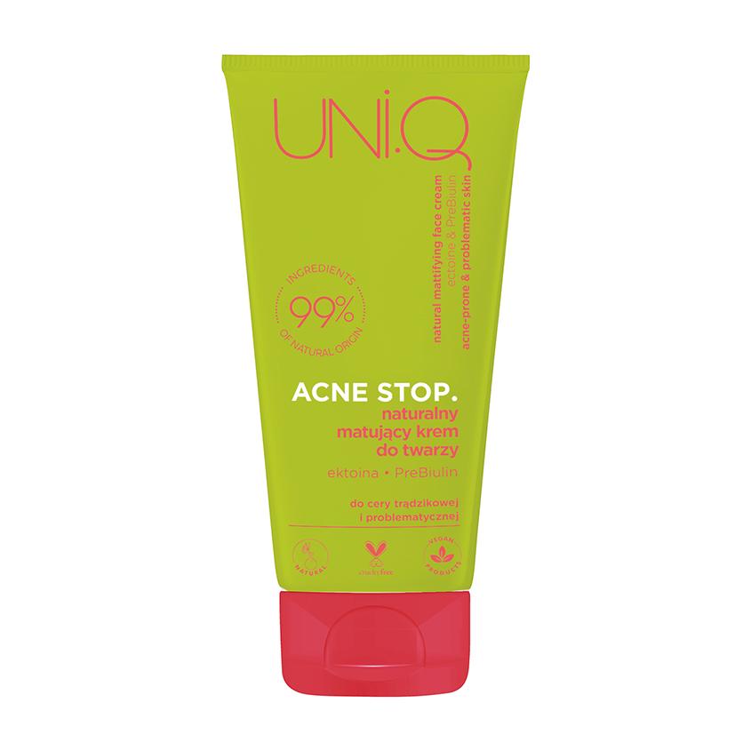 Крем для лица `UNI.Q` ACNE STOP с эктоином и лактобионовой кислотой 75 мл