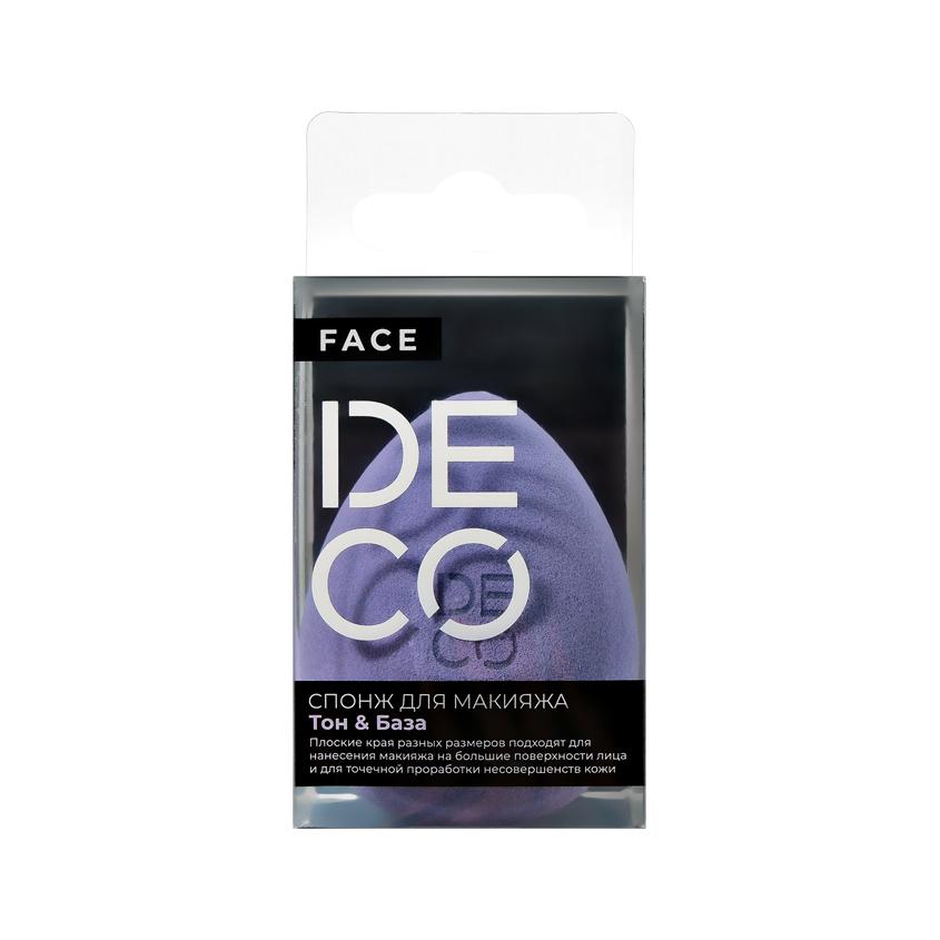 Спонж для макияжа `DECO.` MAKE UP SPONGE срезанной формы (без латекса)