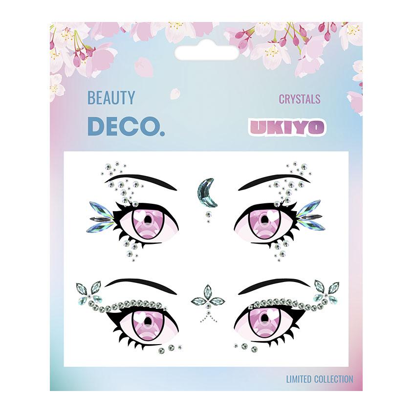 Кристаллы для лица и тела `DECO.` UKIYO by Miami Tattoos (Summer Night)