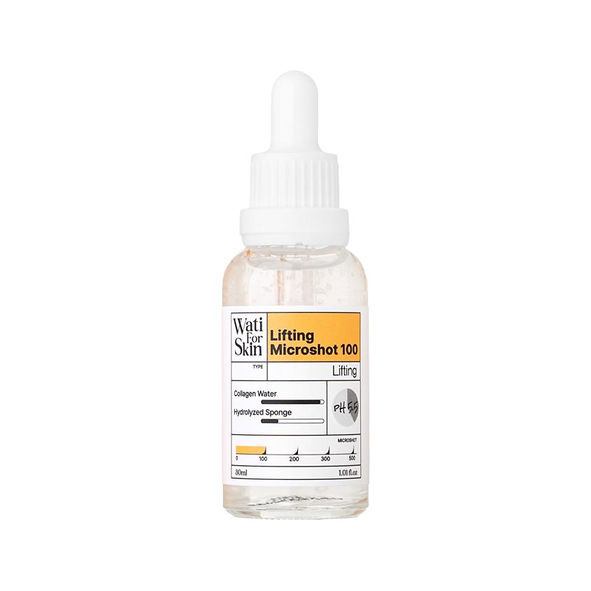 Эссенция для лица `WATI FOR SKIN` MICROSHOT 100 с микроиглами для лифтинг эффекта 30 мл