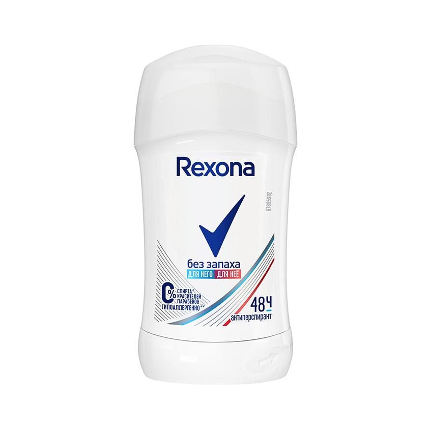 Део-стик жен. `REXONA` Без запаха 40 мл