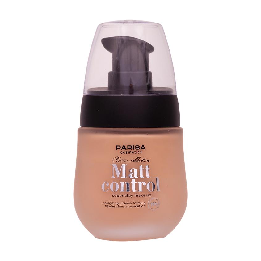 Крем тональный для лица `PARISA` MATT CONTROL тон 01 розово-бежевый