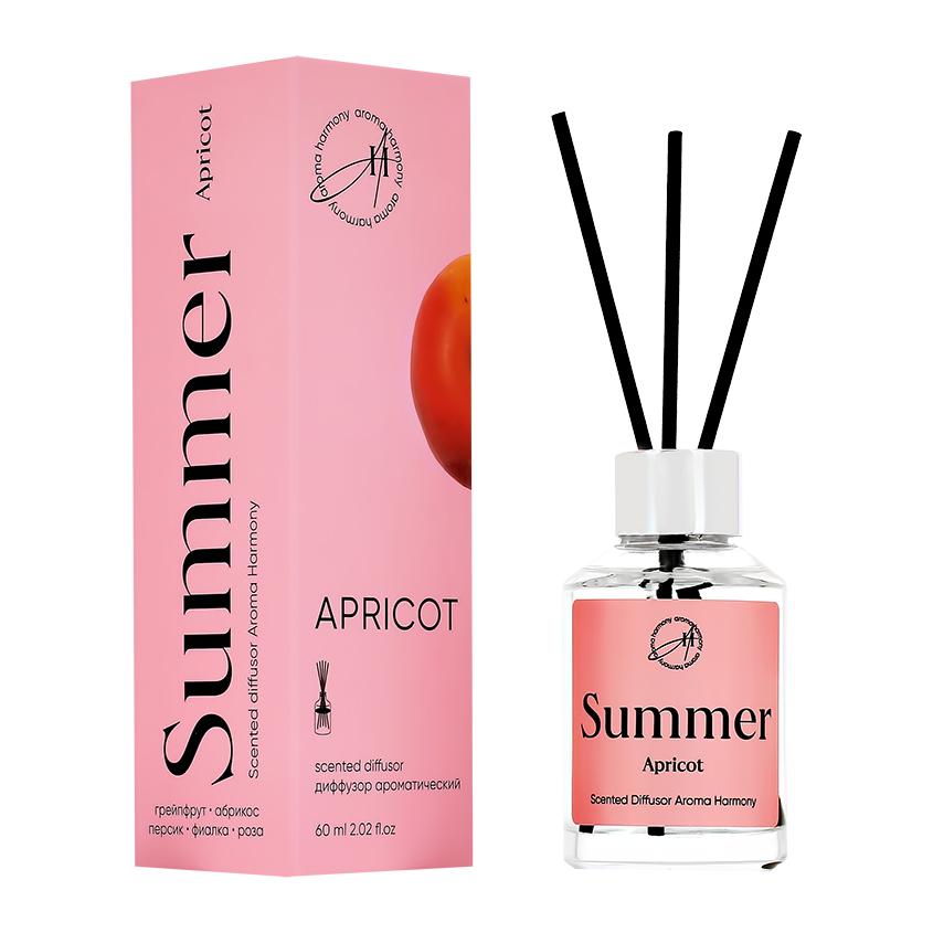 Интерьерные духи `AROMA HARMONY` SUMMER Apricot, 60 мл