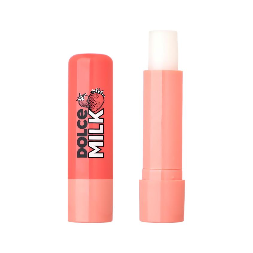 Бальзам для губ `DOLCE MILK` Мисс `Клубничный компромисс` 4 г
