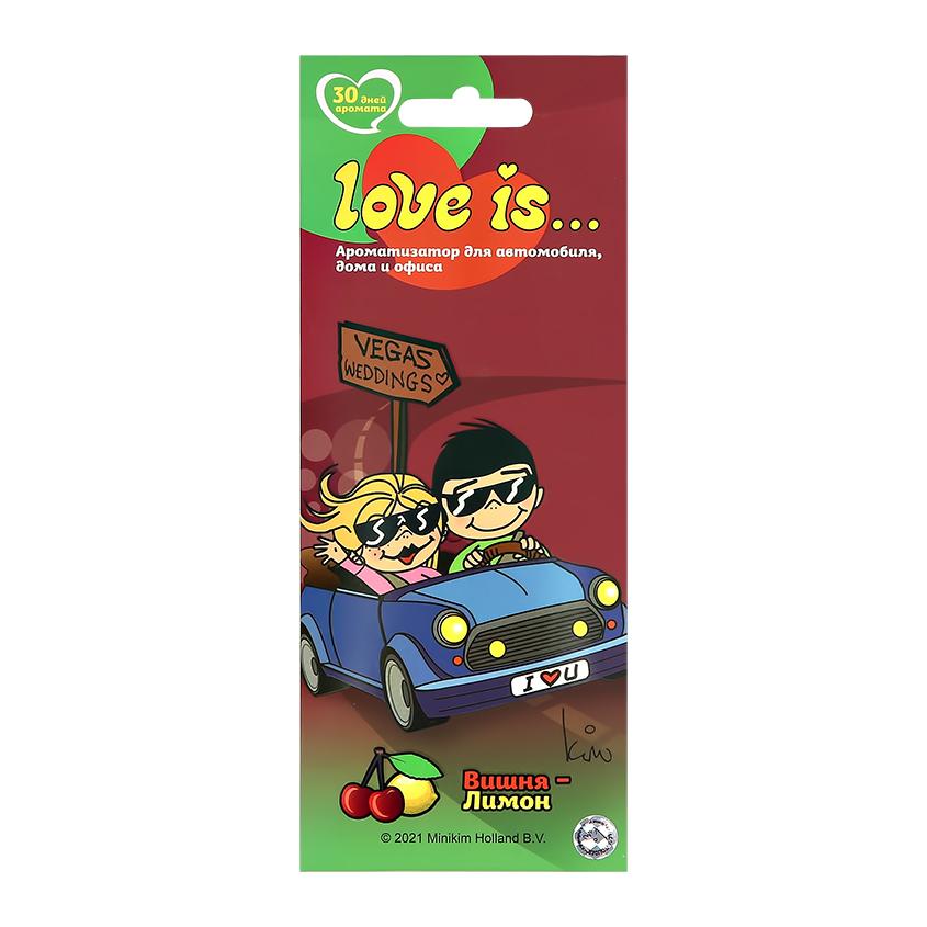 LOVE IS | Саше ароматическое `LOVE IS` Вишня-лимон