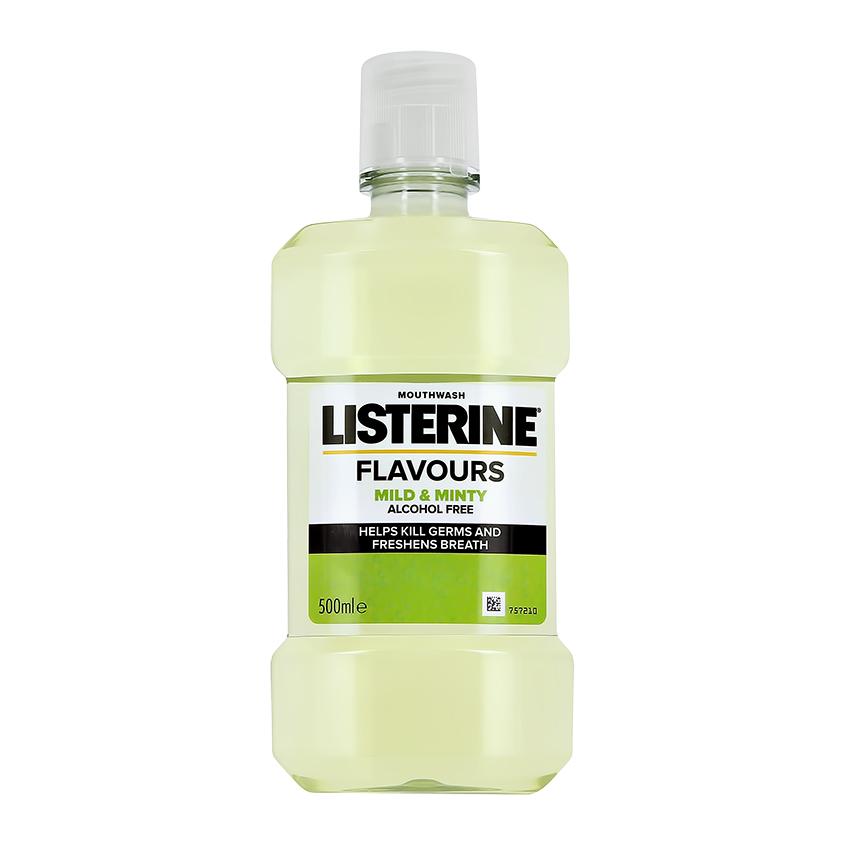 LISTERINE | Ополаскиватель для полости рта `LISTERINE` FLAVOURS Mild & Minty 500 мл