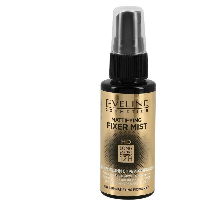 Спрей-фиксатор макияжа `EVELINE` MATTIFYING FIXER MIST FULL HD матирующий 50 мл