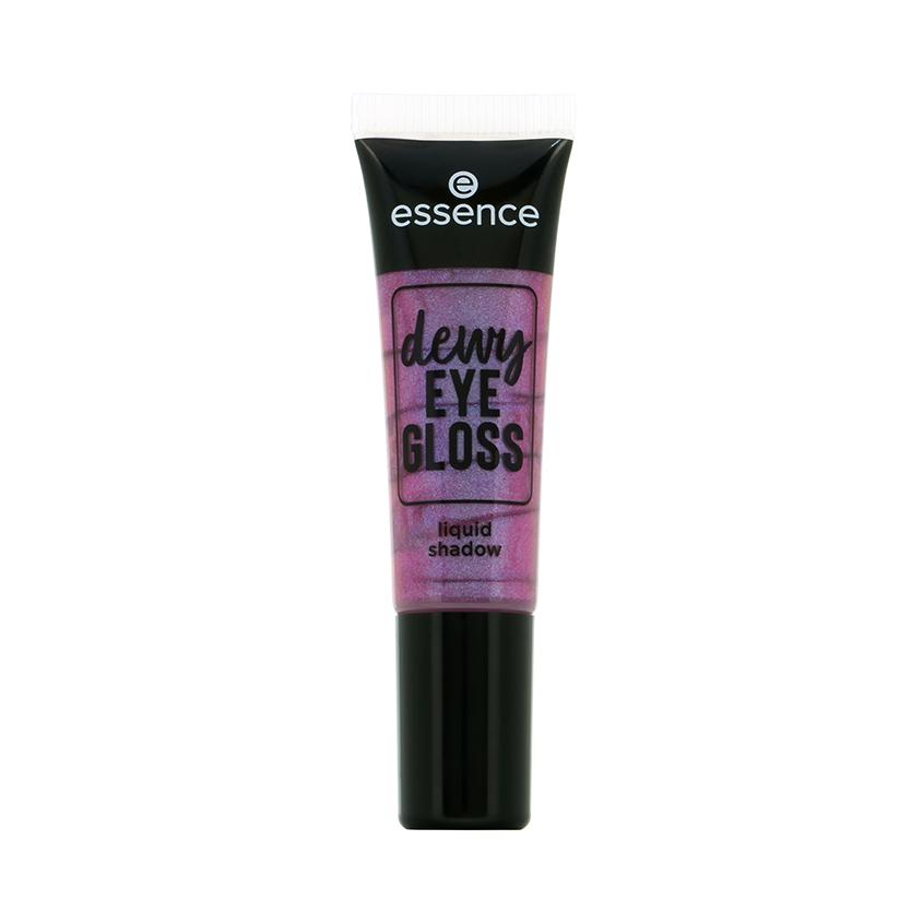 Тени для век `ESSENCE` DEWY EYE GLOSS жидкие c глянцевым финишем тон 02 Galaxy glam