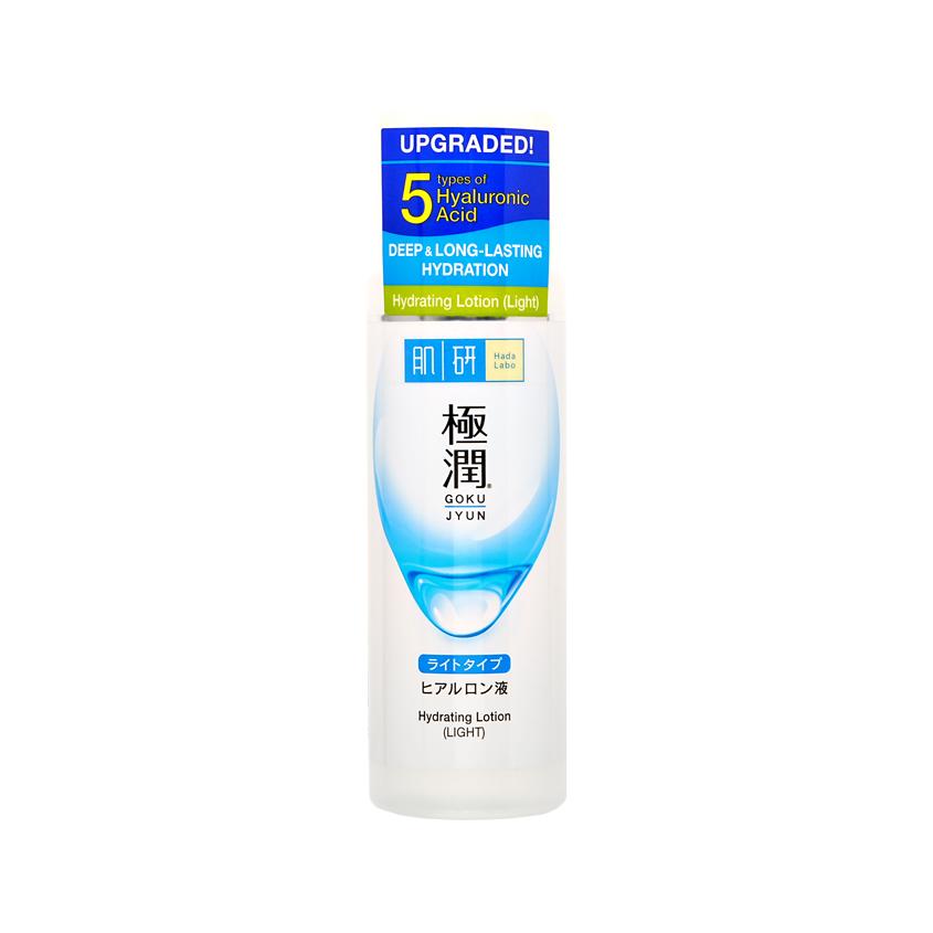 HADA LABO | Лосьон для лица `HADA LABO` GOKUJYUN легкий на основе 5 видов гиалуроновой кислоты (для нормальной и склонной к жирности кожи) 170 мл