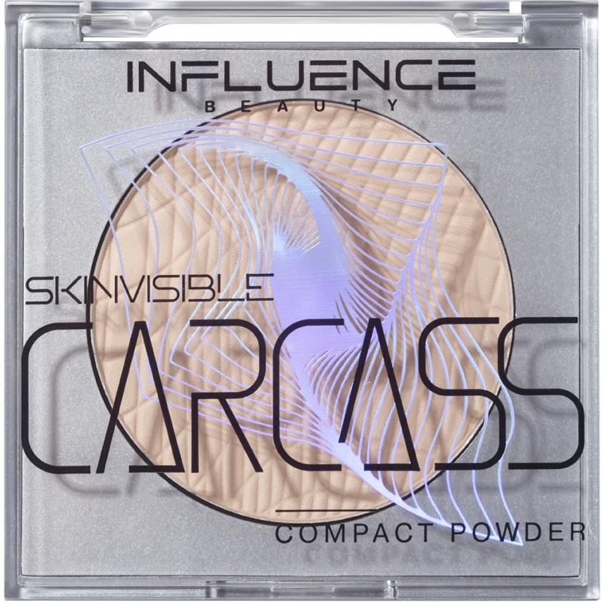 Пудра компактная для лица `INFLUENCE BEAUTY` SKINVISIBLE CARCASS тон 03