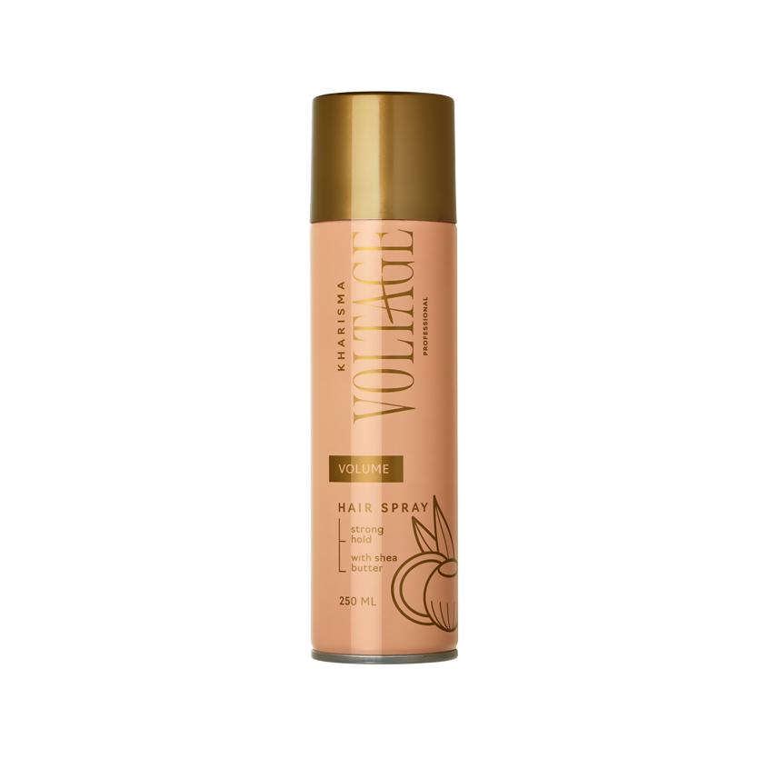 Лак для волос `KHARISMA VOLTAGE` CASHMERE объем и сильная фиксация (с маслом ши) 250 мл