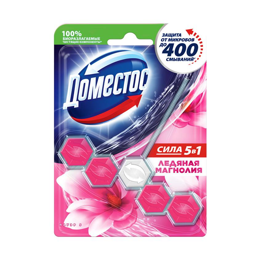 Подвеска для унитаза `DOMESTOS` Ледяная магнолия 55 г